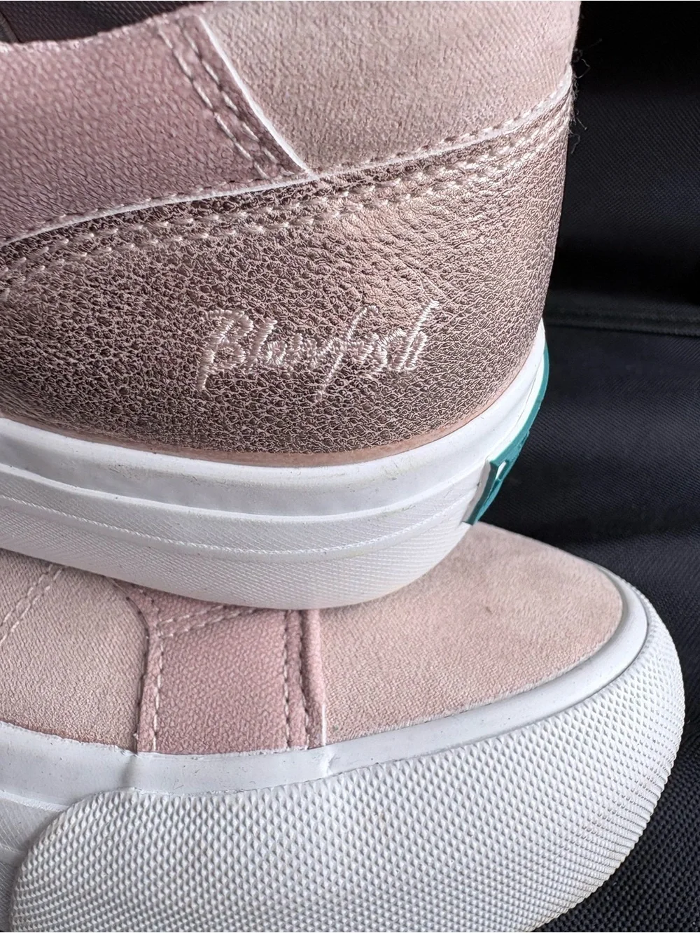 Casual Women's Pink Platform Sneakers - blowfish Malibu